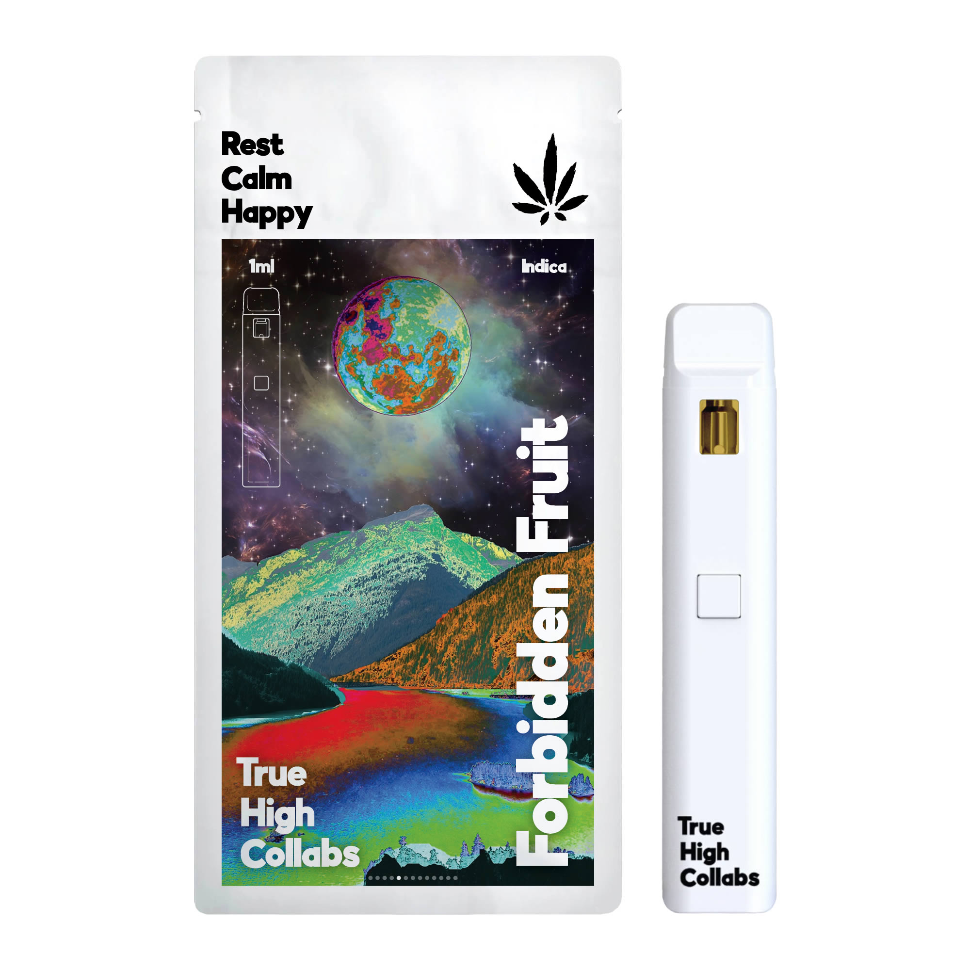 True High Collabs - 420 Vape - Forbidden Fruit - Front