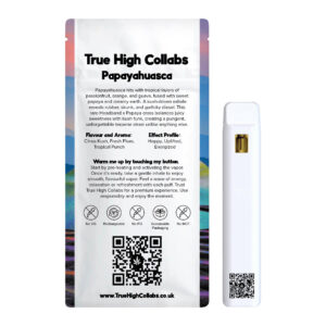 True High Collabs - 420 Vape - Papayahuasca - Back