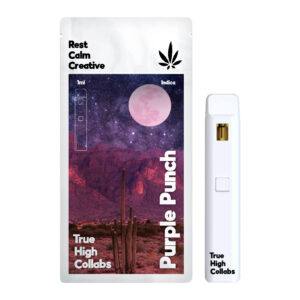 True High Collabs - 420 Vape - Purple Punch - Front