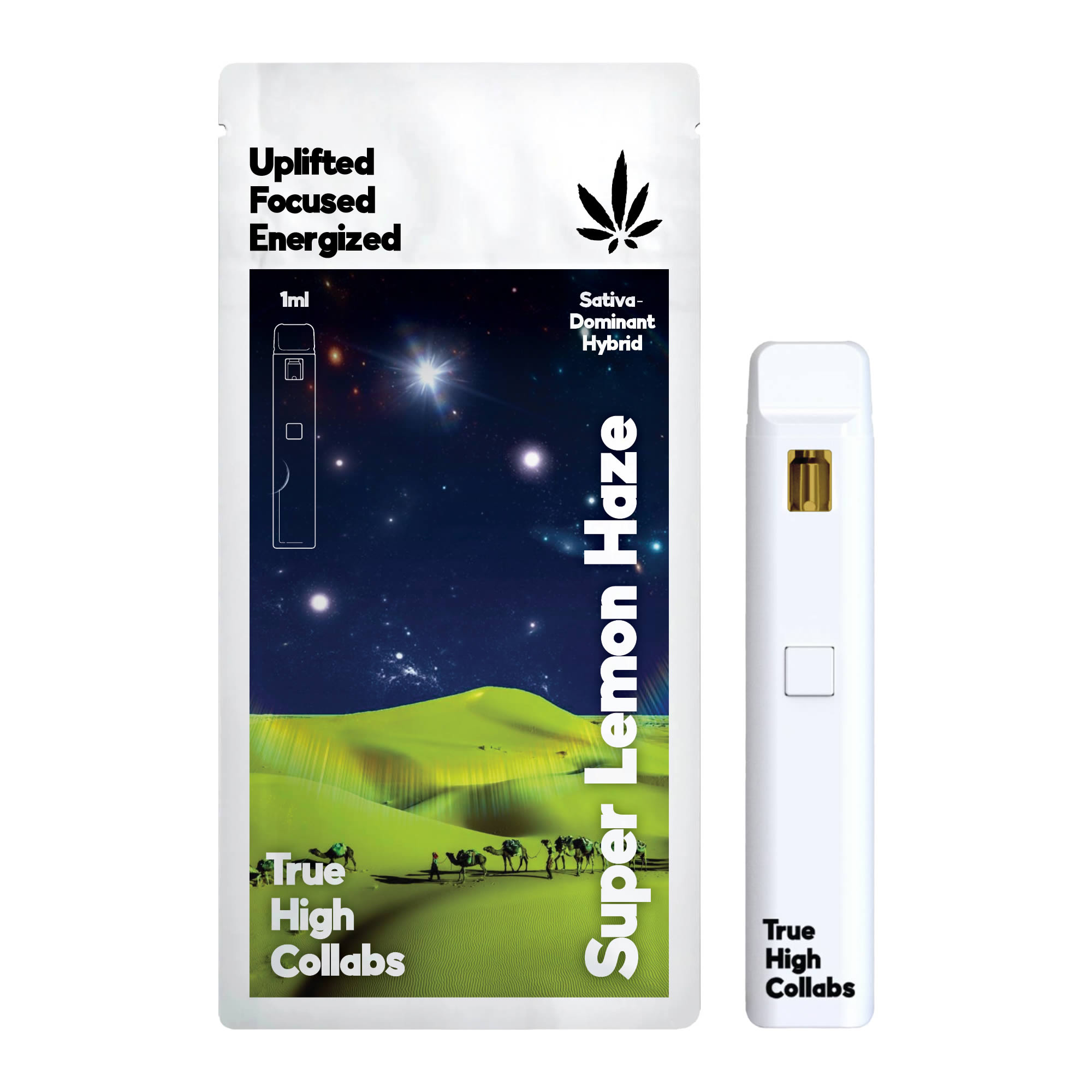 True High Collabs - 420 Vape - Super Lemon Haze - Front