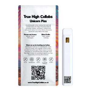True High Collabs - 420 Vape - Unicorn Piss - Back